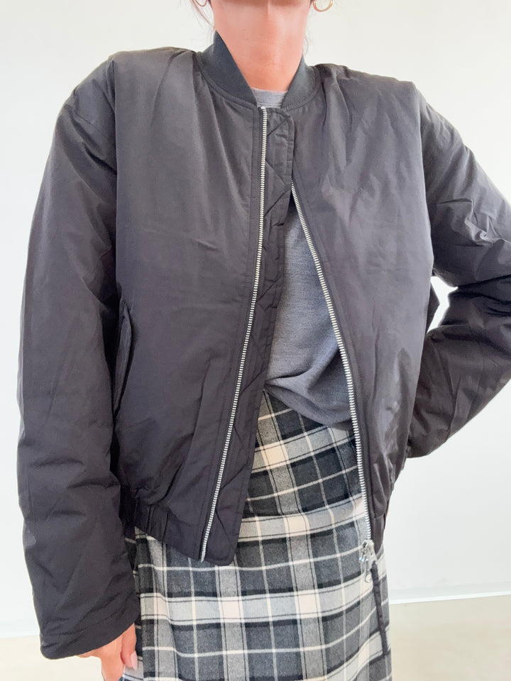 BOMBER BRINA NERO