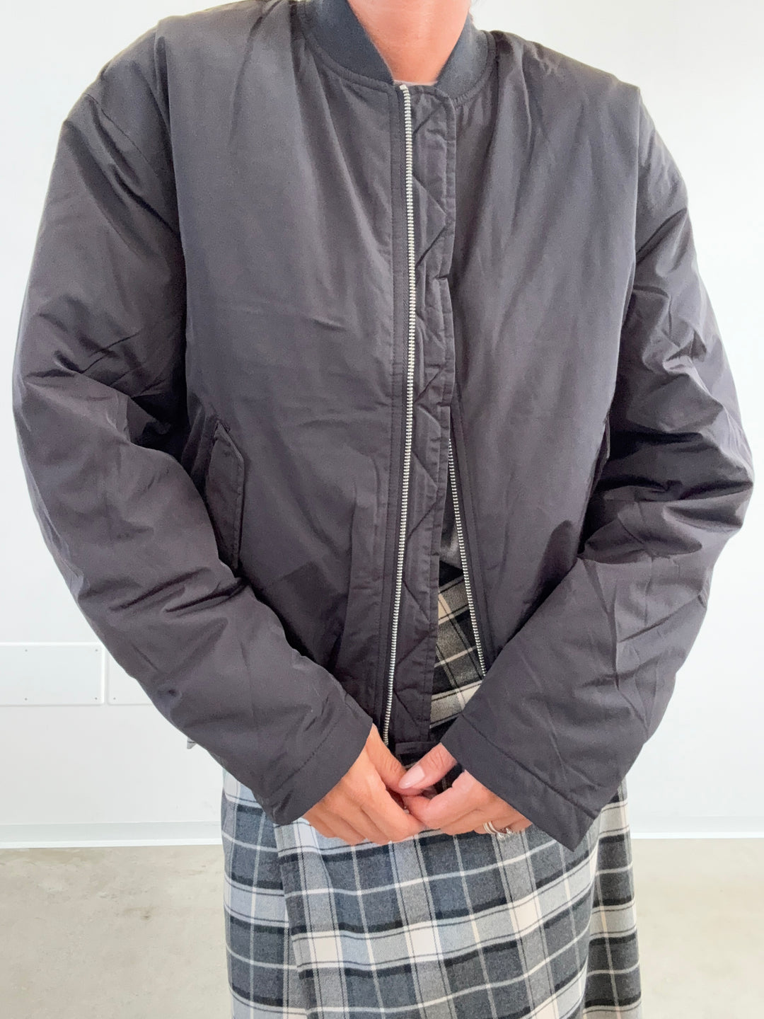 BOMBER BRINA NERO