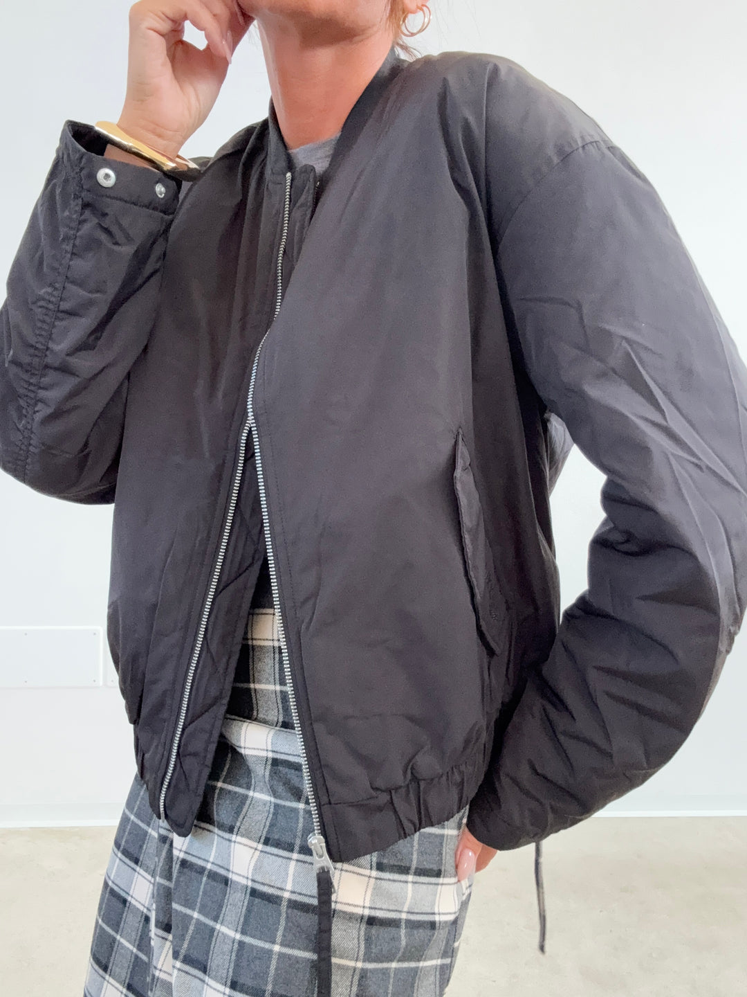 BOMBER BRINA NERO