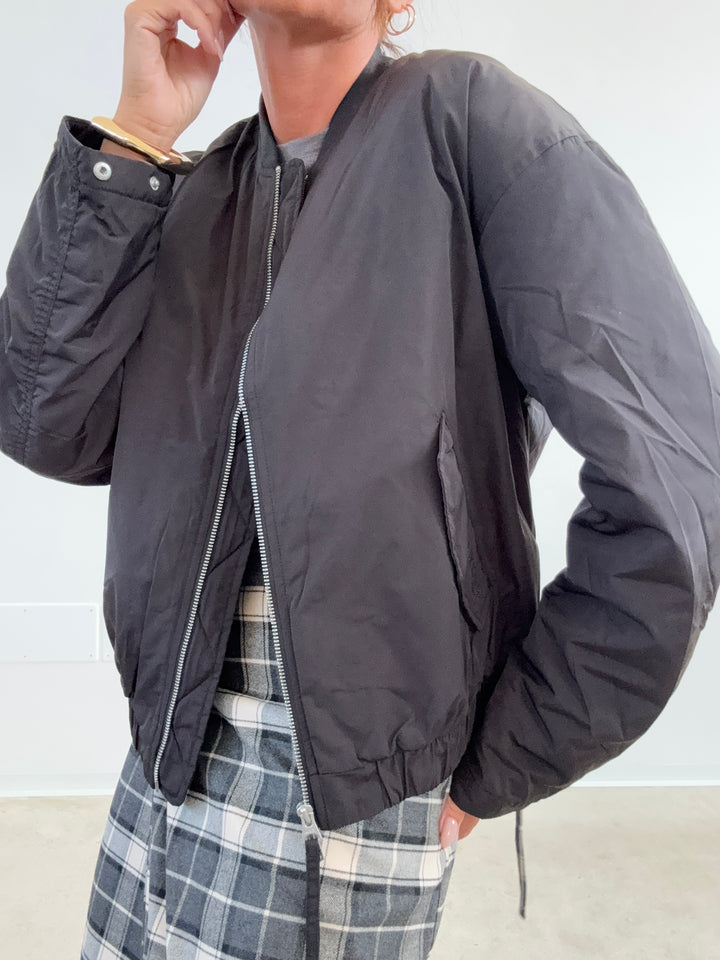 BOMBER BRINA NERO