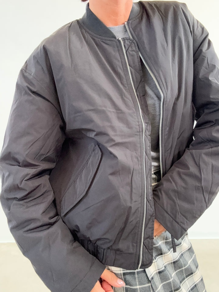 BOMBER BRINA NERO