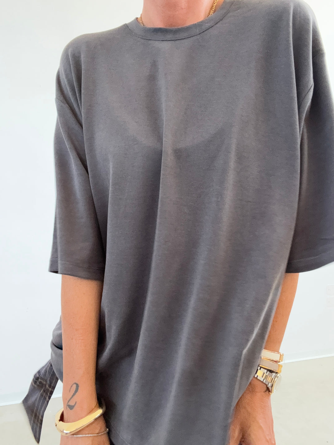 TSHIRT ANNALISA DARKGREY