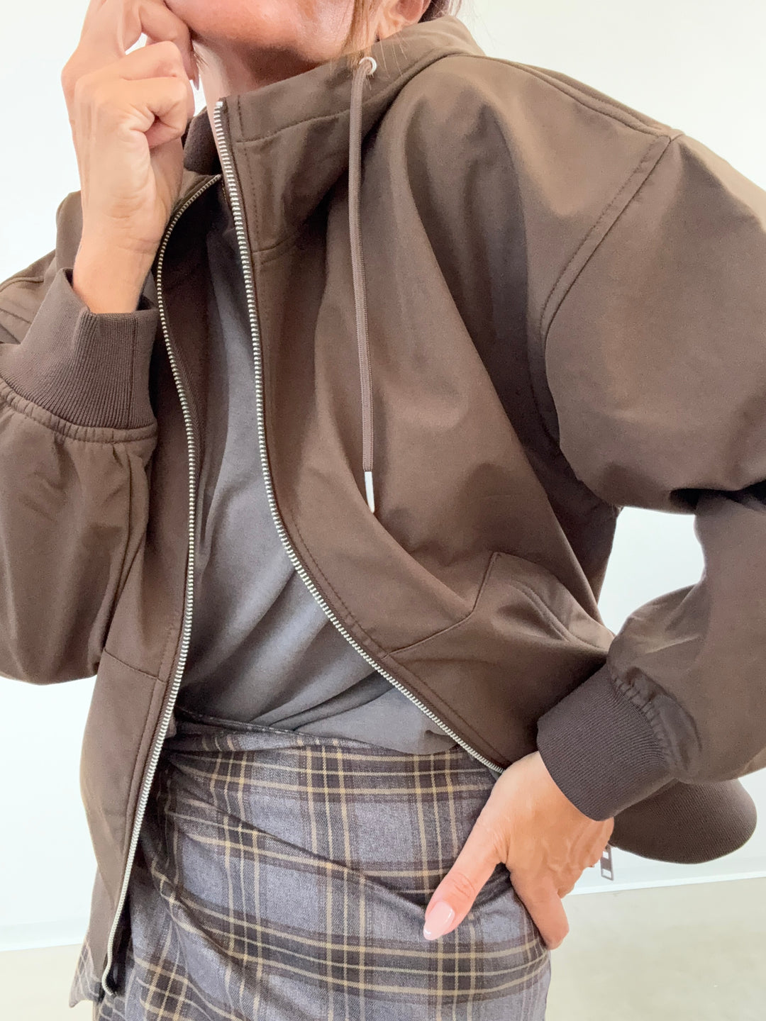 GIUBBINO SOFTSHELL CIOCCOLATO