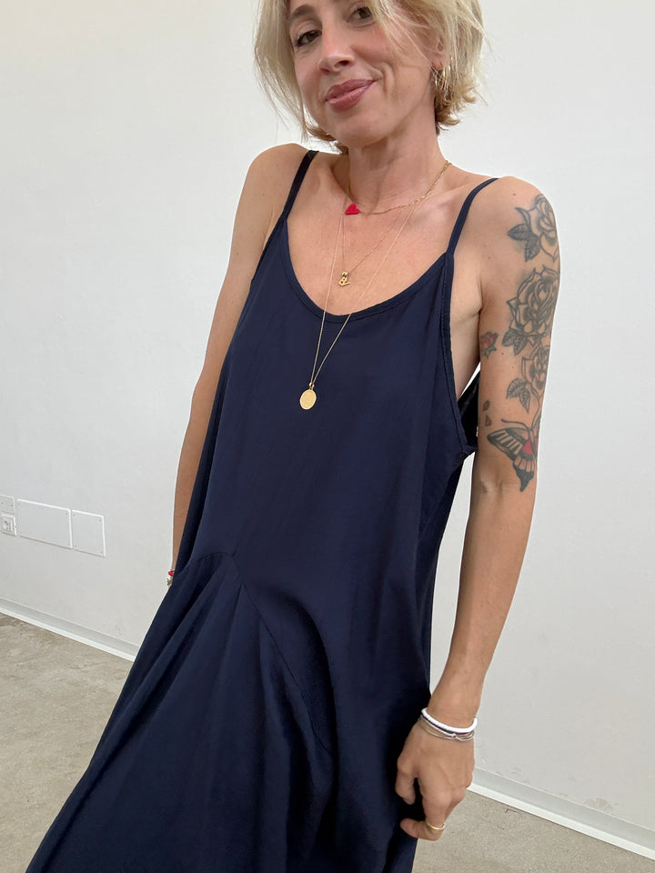 ABITO ASIMMETRICO BLU
