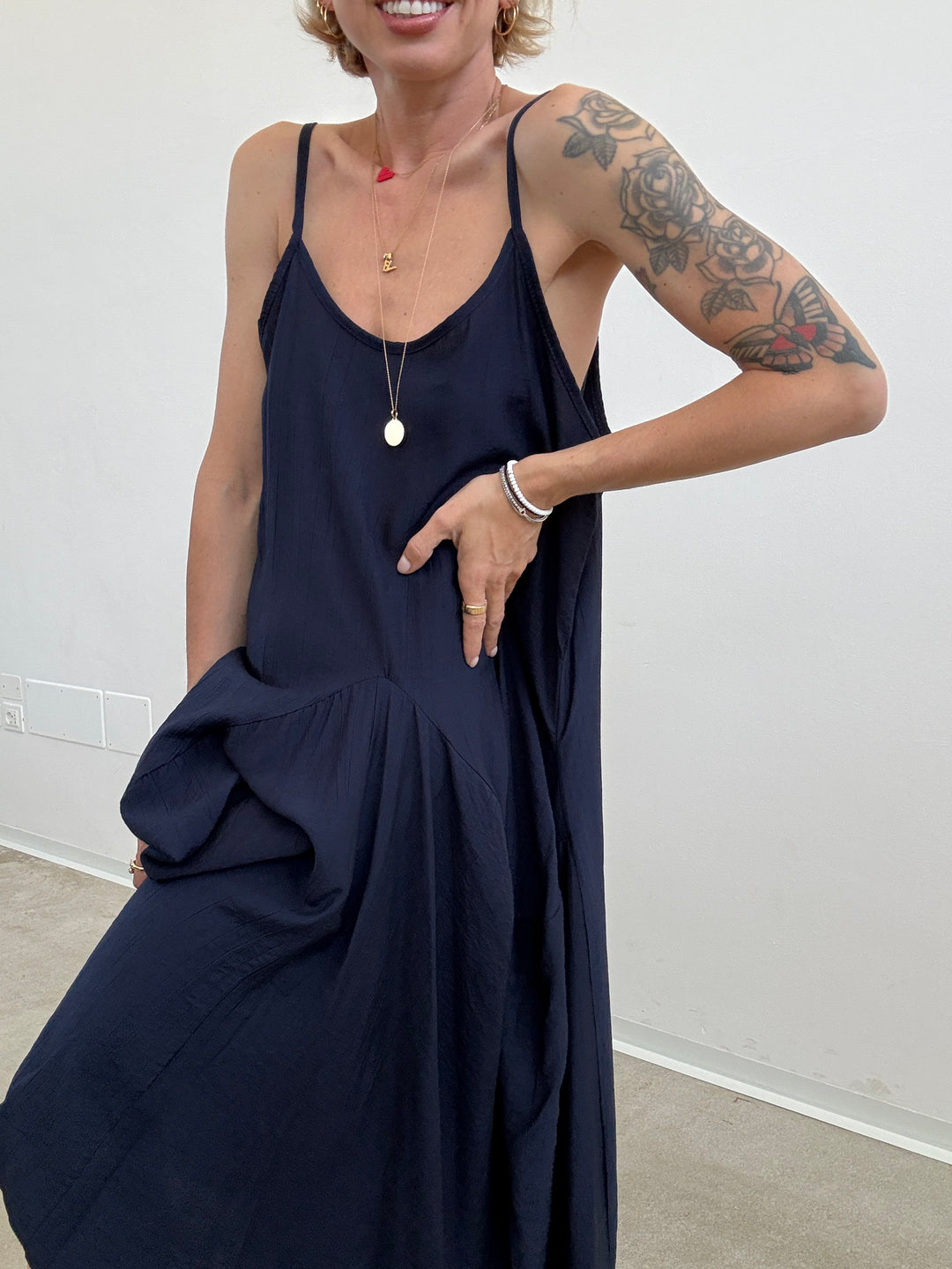 ABITO ASIMMETRICO BLU