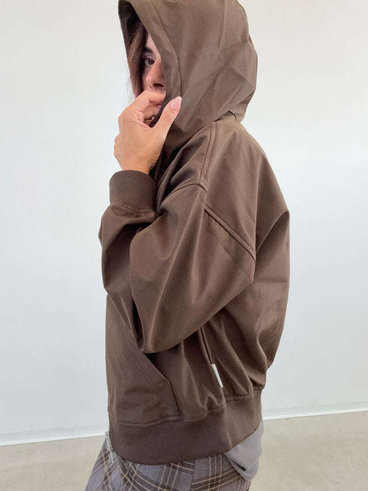 GIUBBINO SOFTSHELL CIOCCOLATO