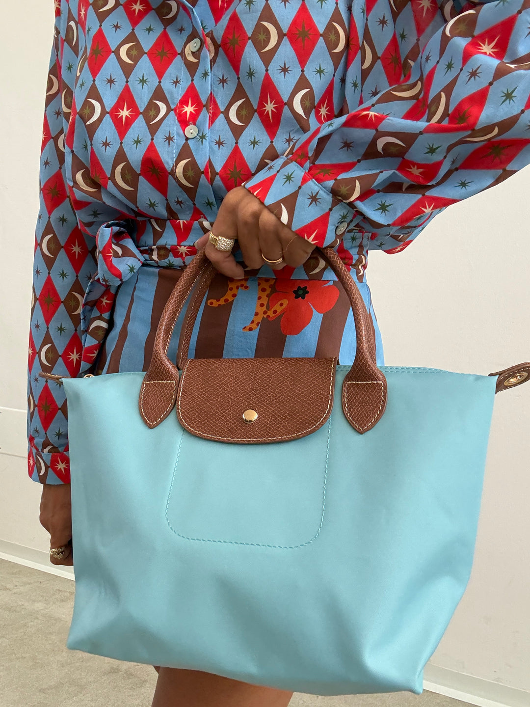 BORSA AGATA CELESTE