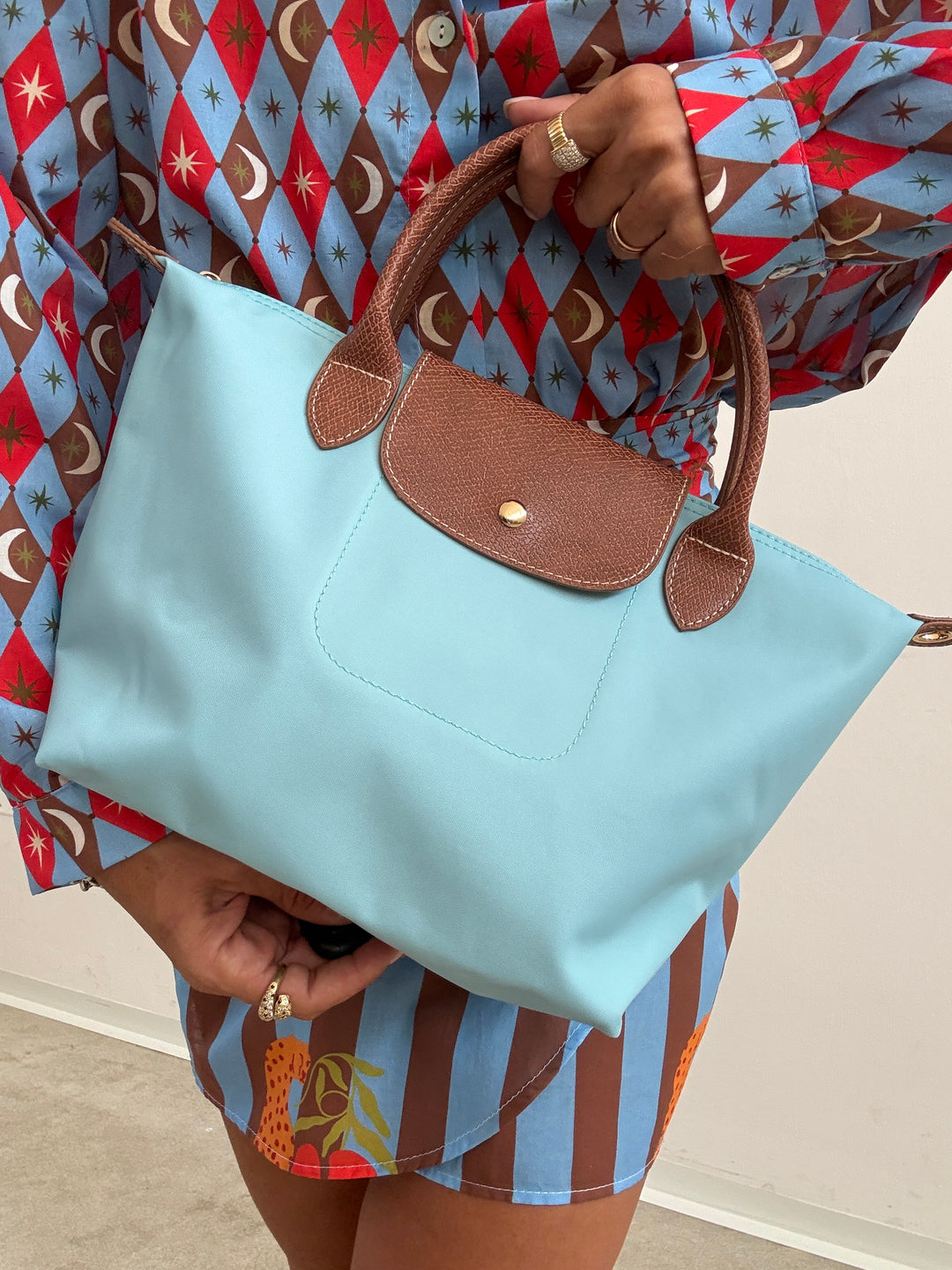 BORSA AGATA CELESTE