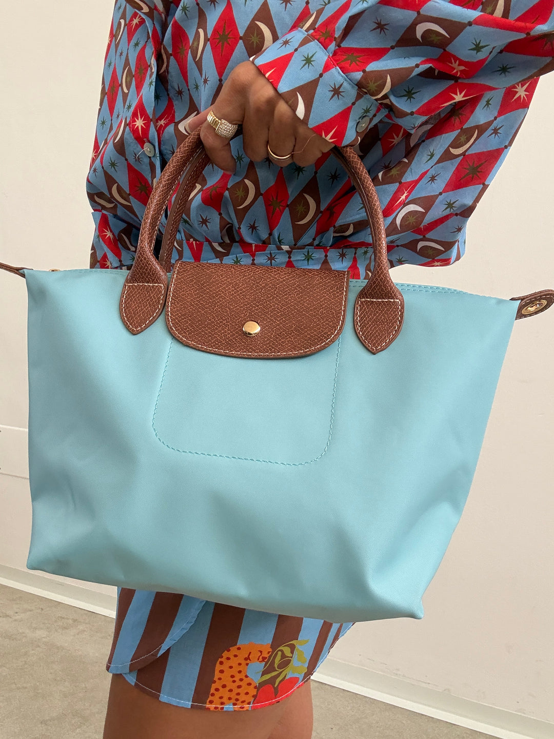 BORSA AGATA CELESTE