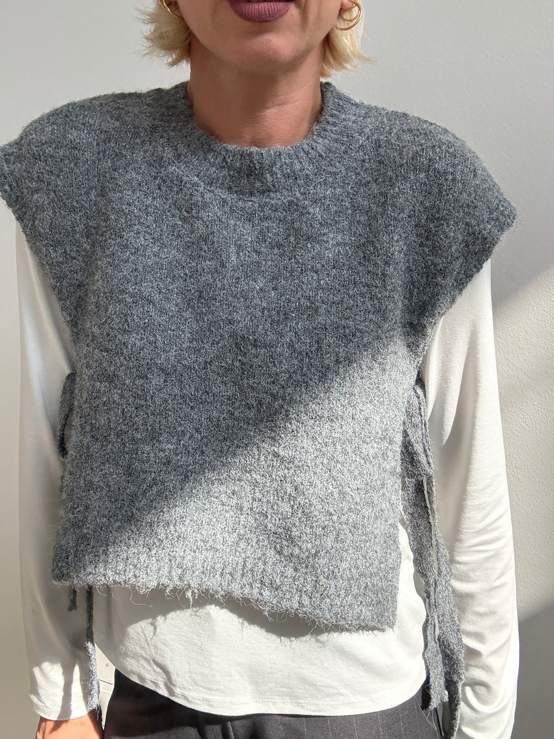 GILET FIOCCHI GRIGIO MEDIO