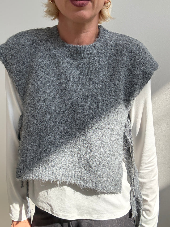 GILET FIOCCHI GRIGIO MEDIO