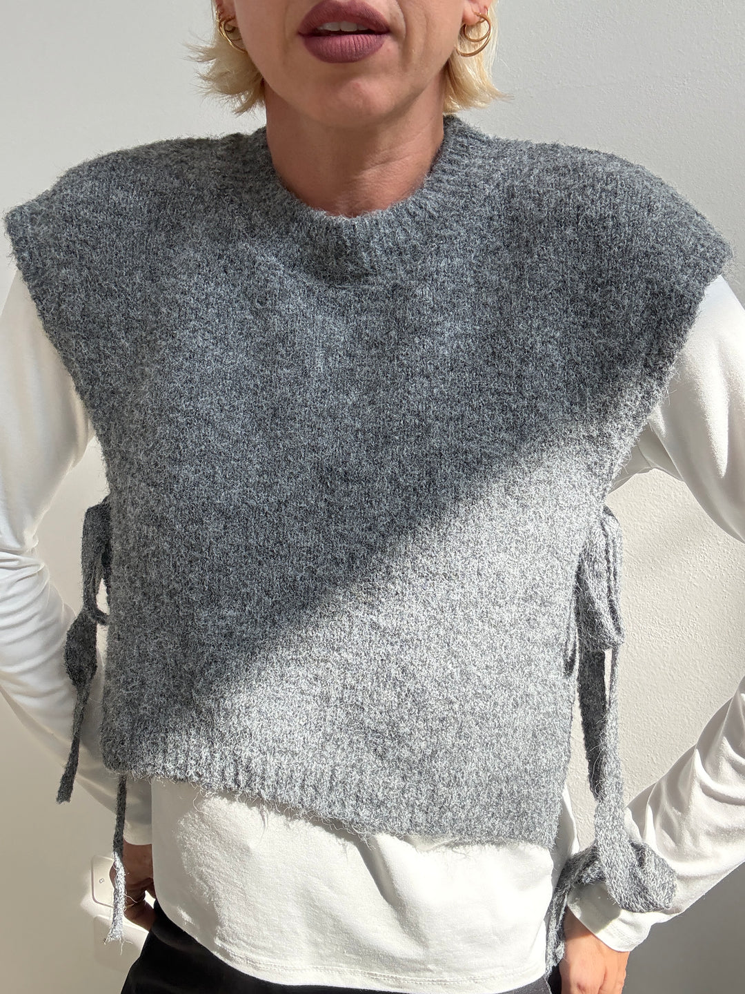 GILET FIOCCHI GRIGIO MEDIO