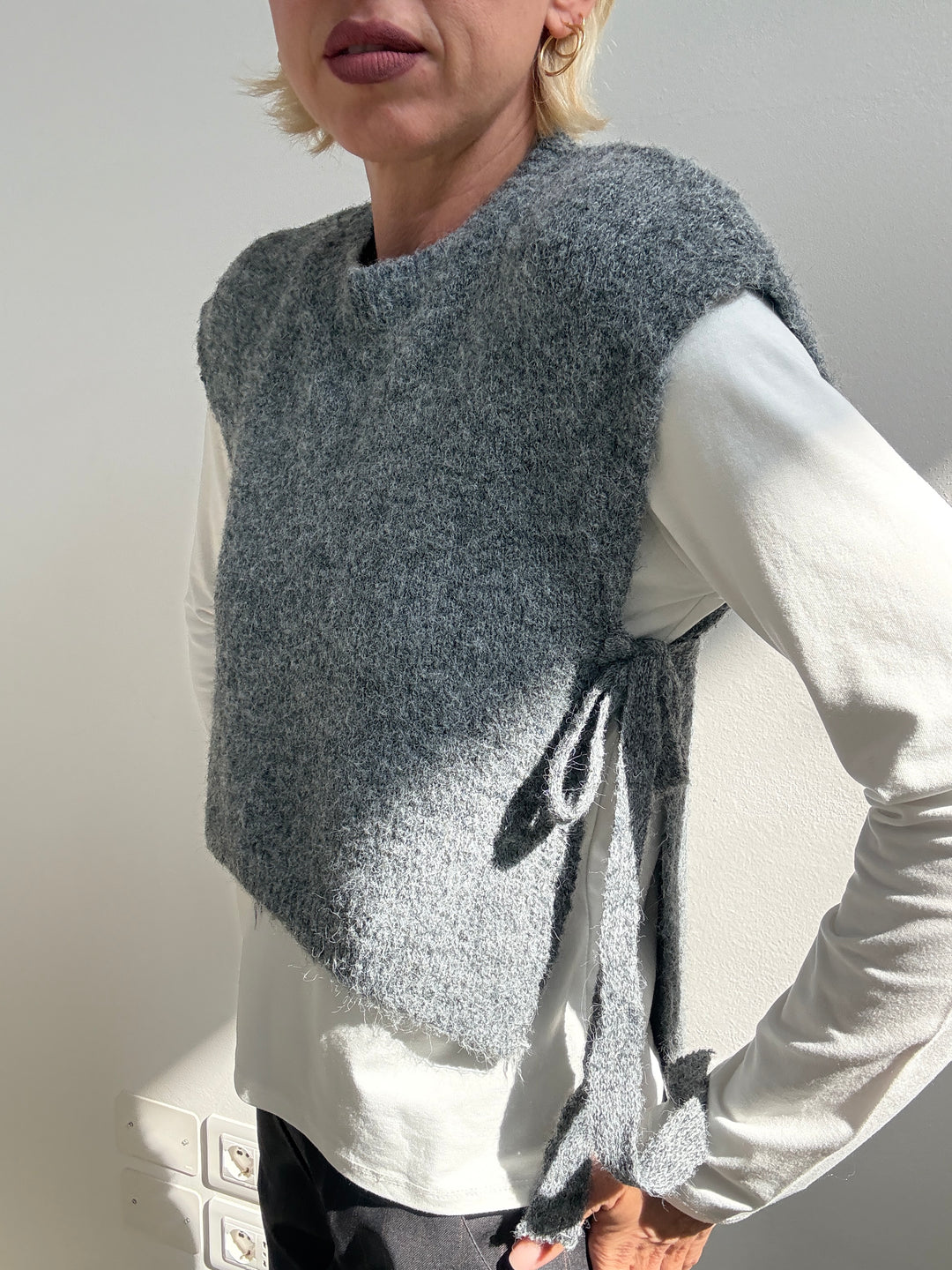 GILET FIOCCHI GRIGIO MEDIO