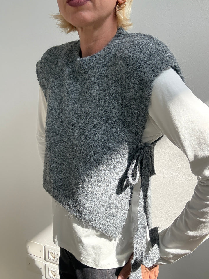 GILET FIOCCHI GRIGIO MEDIO