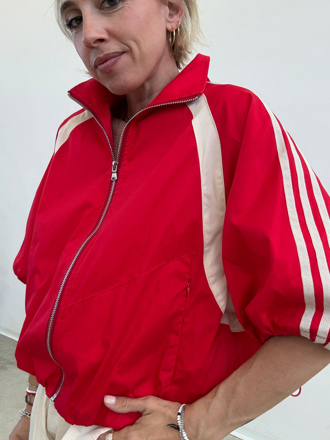 GIACCA SPORTY ROSSO