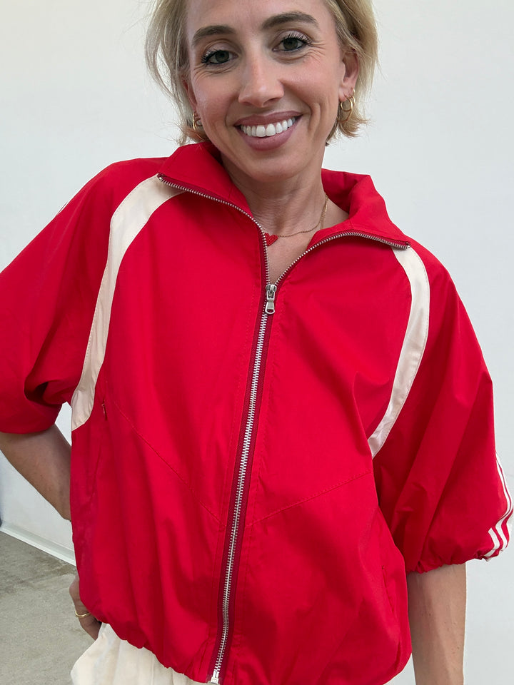 GIACCA SPORTY ROSSO