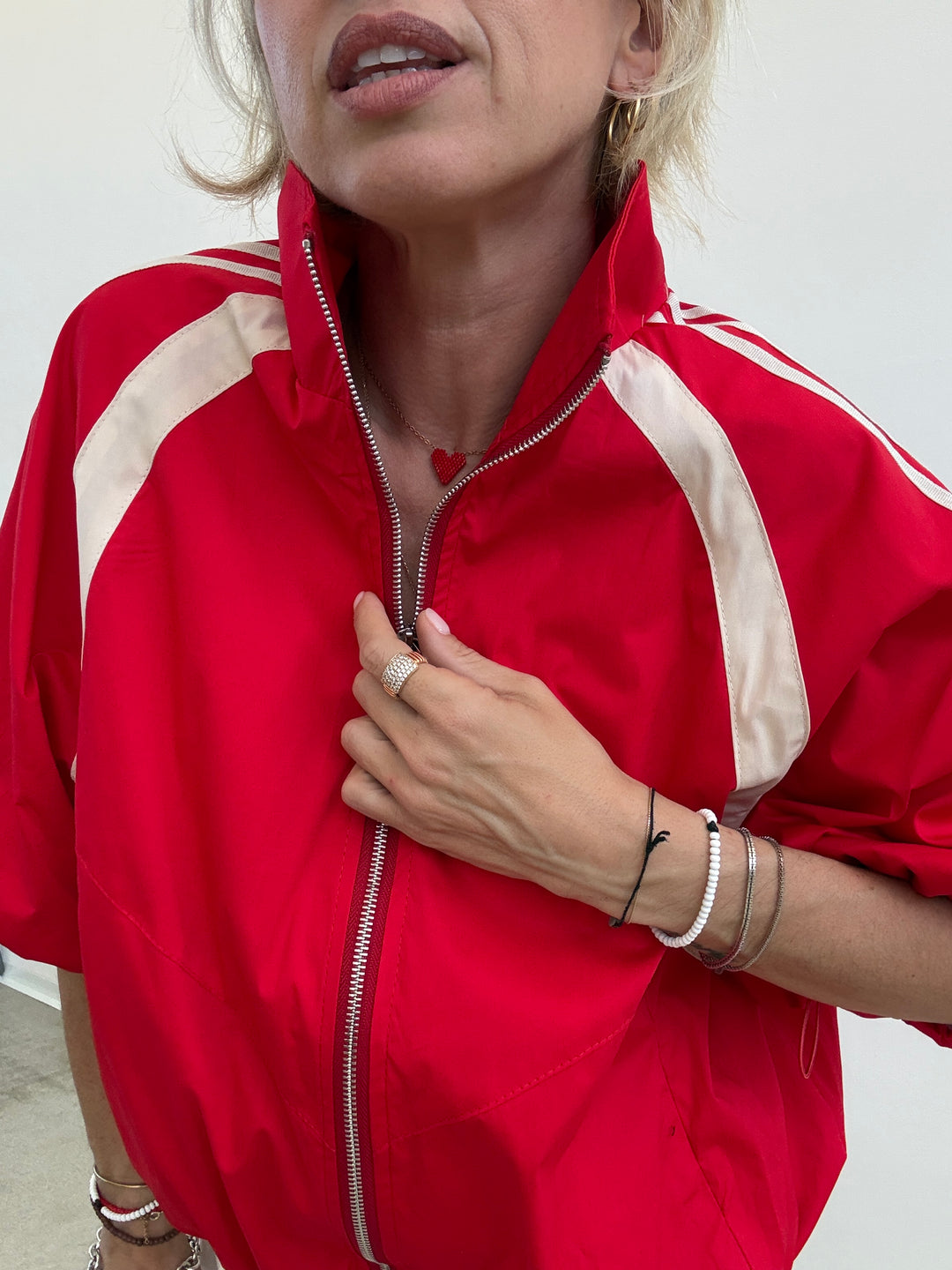 GIACCA SPORTY ROSSO