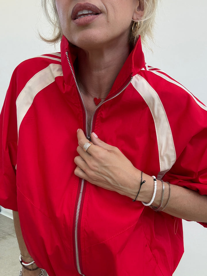 GIACCA SPORTY ROSSO