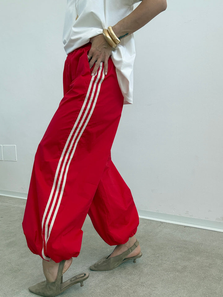 PANTA SPORTY ROSSO