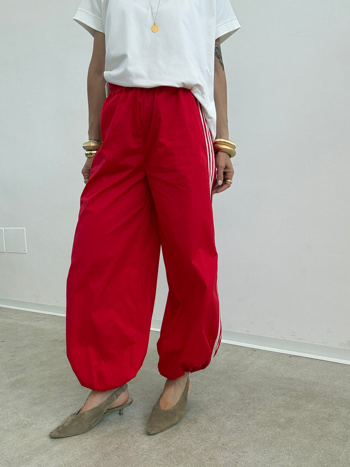 PANTA SPORTY ROSSO