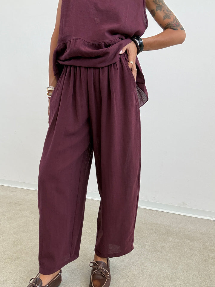 SET ALICIA OVETTO RED WINE