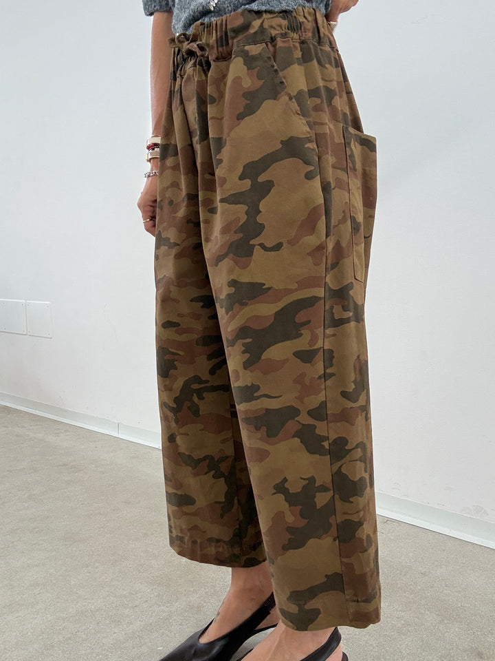 PANTA CATE CAMOUFLAGE SABBIA