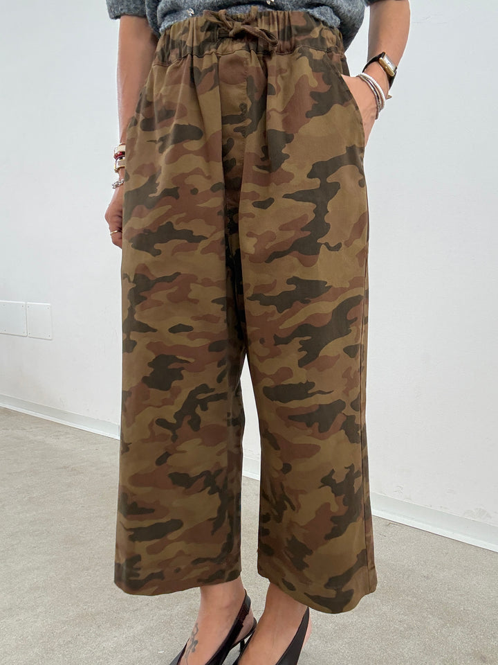 PANTA CATE CAMOUFLAGE SABBIA