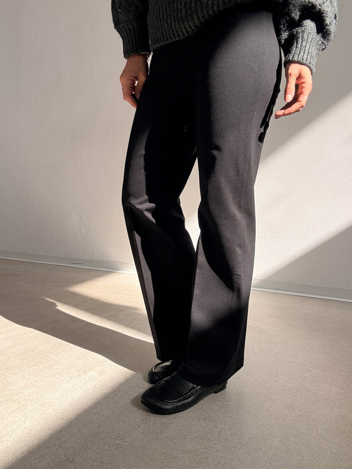 PANTALONE STRETCH NERO