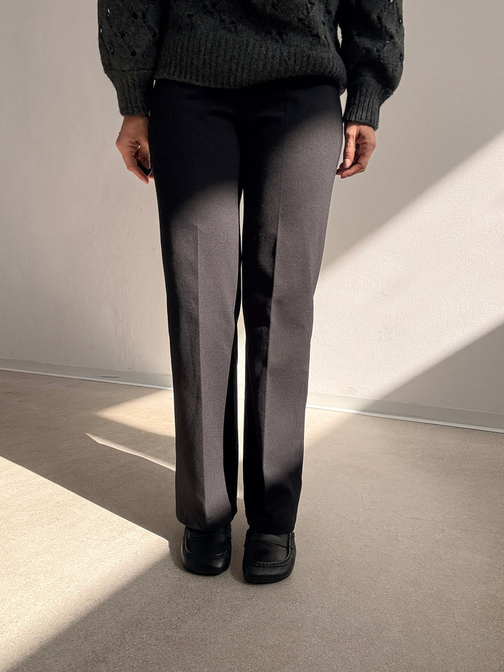 PANTALONE STRETCH NERO