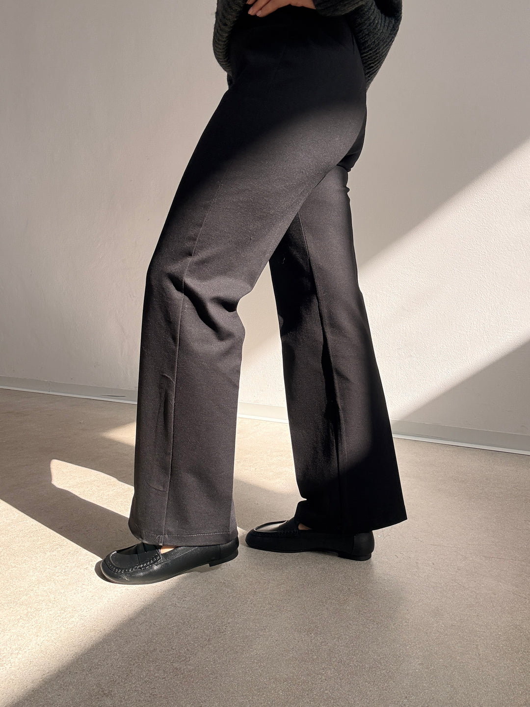 PANTALONE STRETCH NERO
