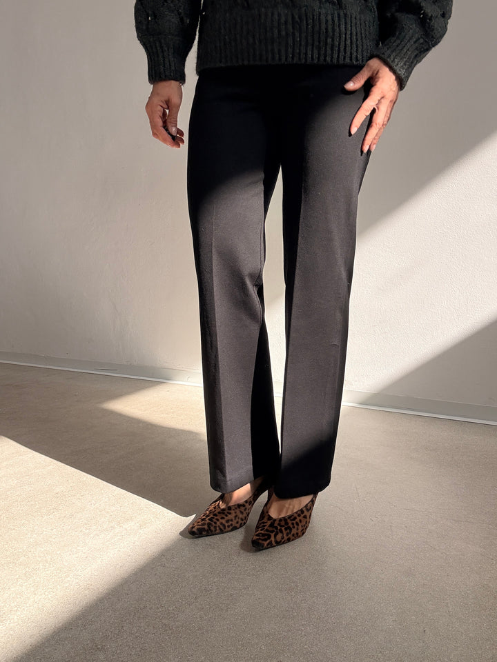 PANTALONE STRETCH NERO