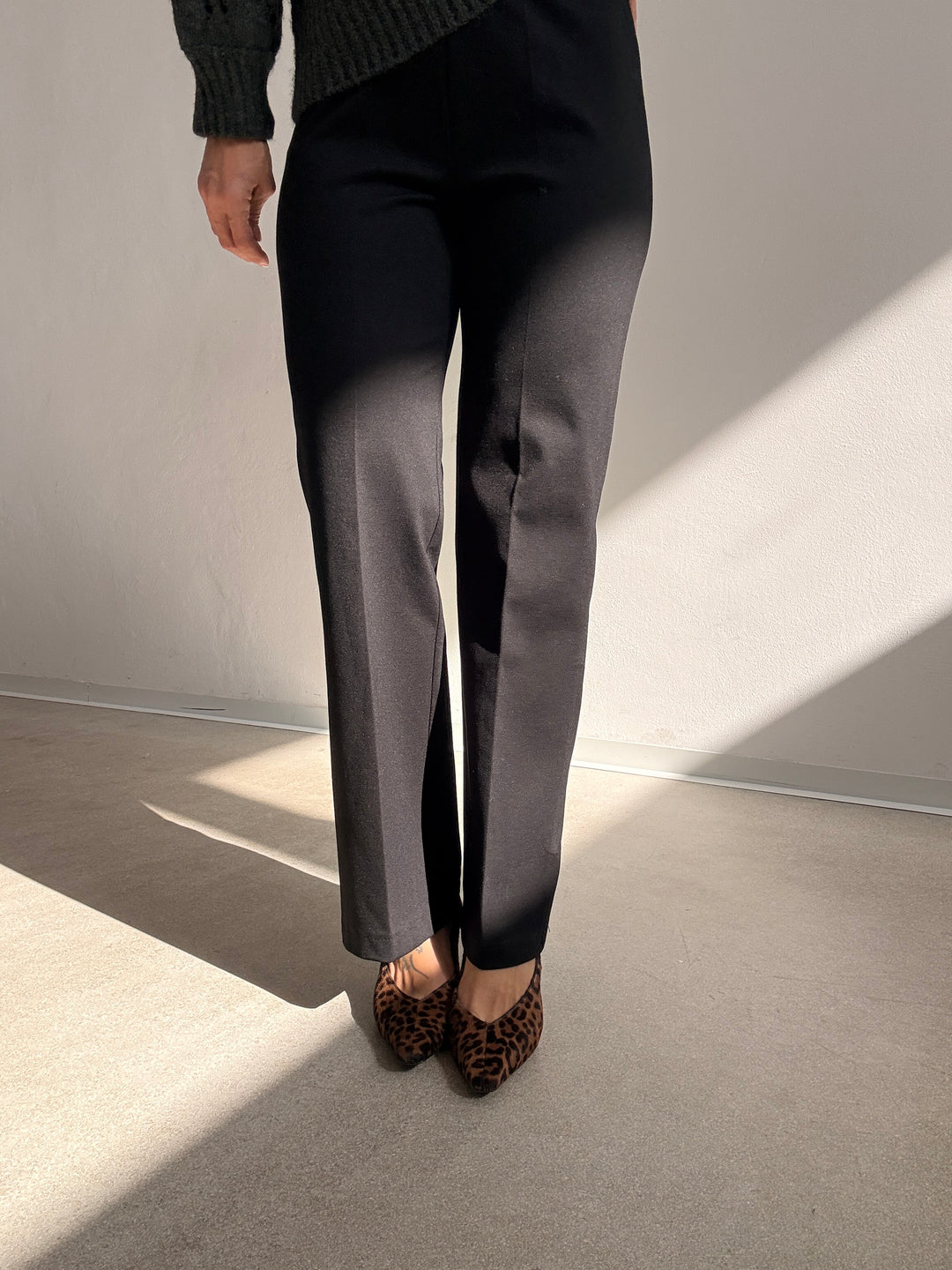 PANTALONE STRETCH NERO