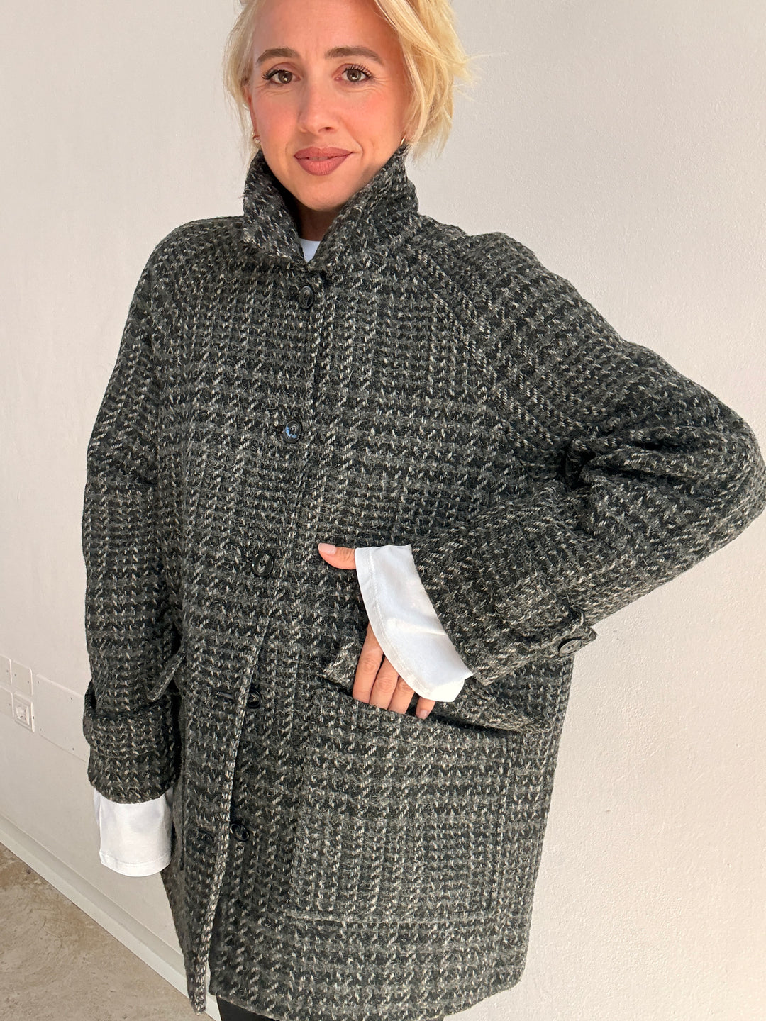 CAPPOTTO ANASTASIA GALLES MIDGREY