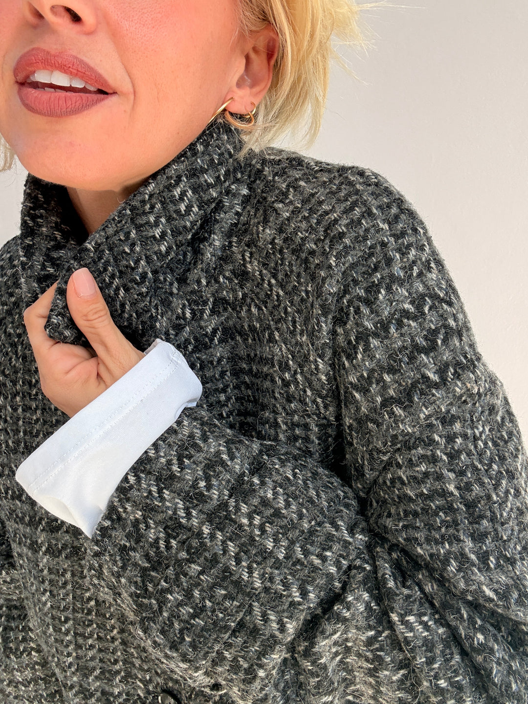 CAPPOTTO ANASTASIA GALLES MIDGREY