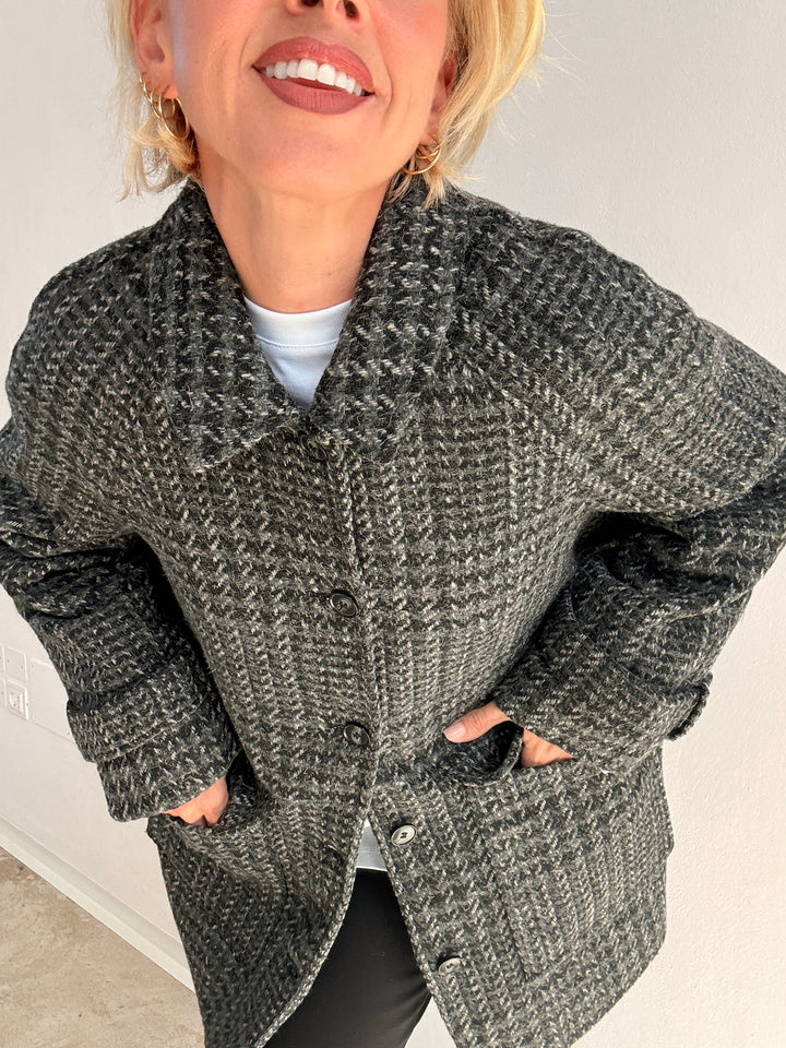 CAPPOTTO ANASTASIA GALLES MIDGREY