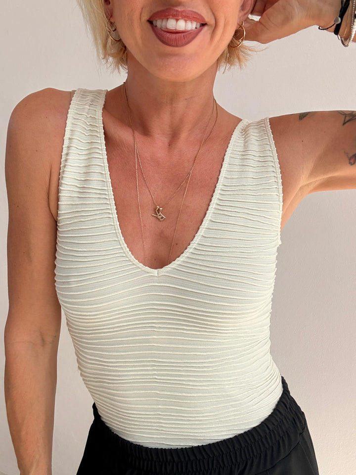 BODY ELLEN PANNA/METALLIC
