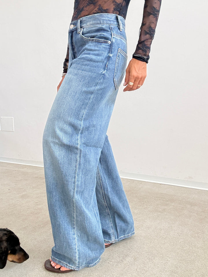 DENIM VERA LOOSE FIT MIDBLUE