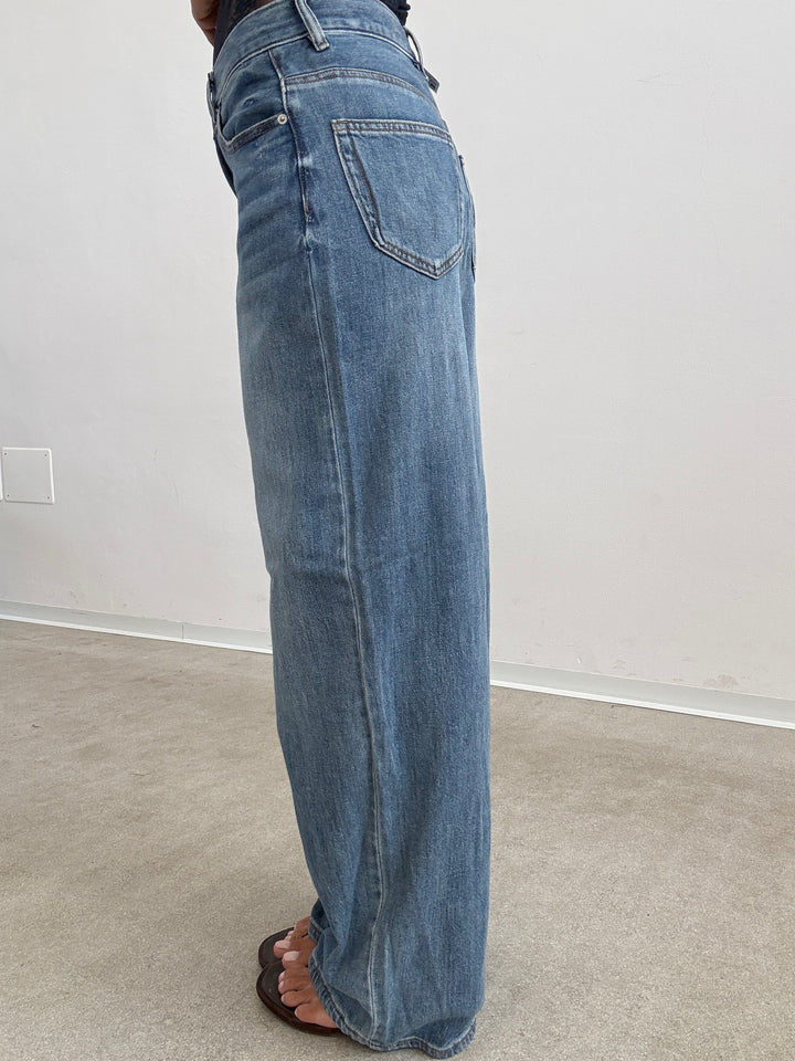 DENIM VERA LOOSE FIT MIDBLUE