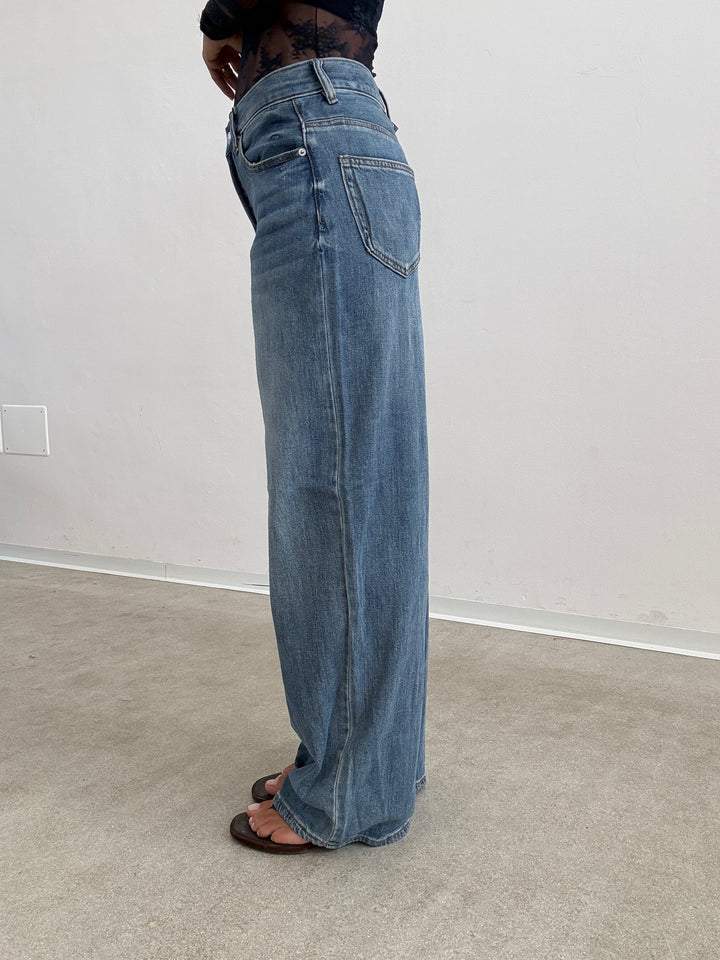 DENIM VERA LOOSE FIT MIDBLUE
