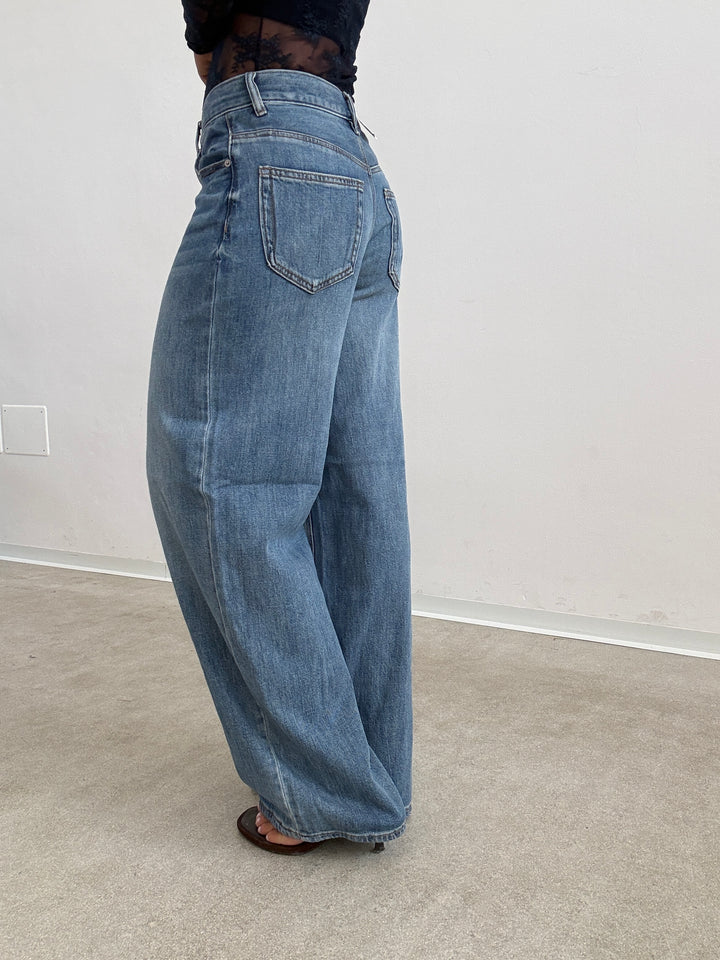 DENIM VERA LOOSE FIT MIDBLUE