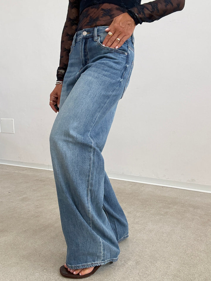 DENIM VERA LOOSE FIT MIDBLUE