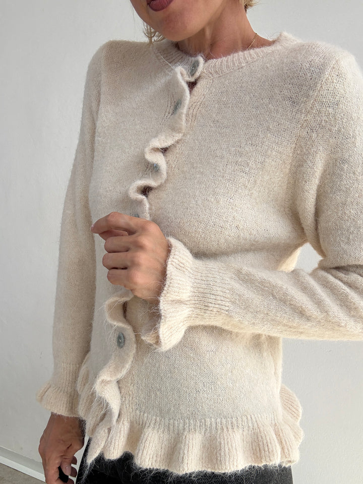 CARDIGAN VOLANT PANNA