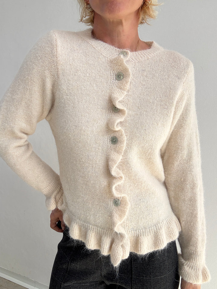 CARDIGAN VOLANT PANNA