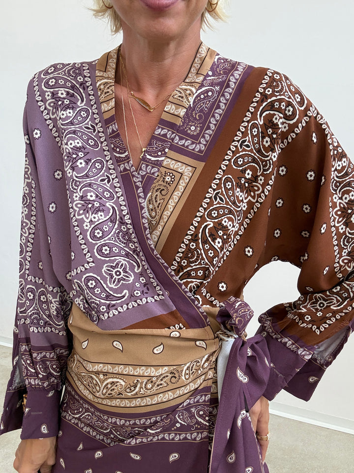 ABITO PORTAFOGLIO MIX BANDANA LILLA