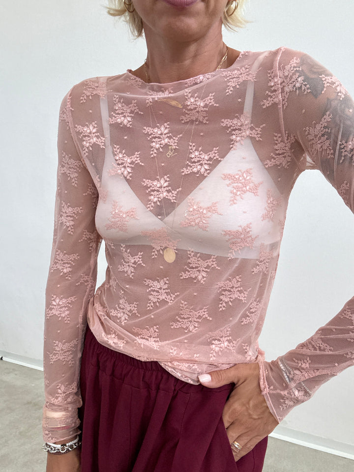 TSHIRT MAILA PIZZO CIPRIA