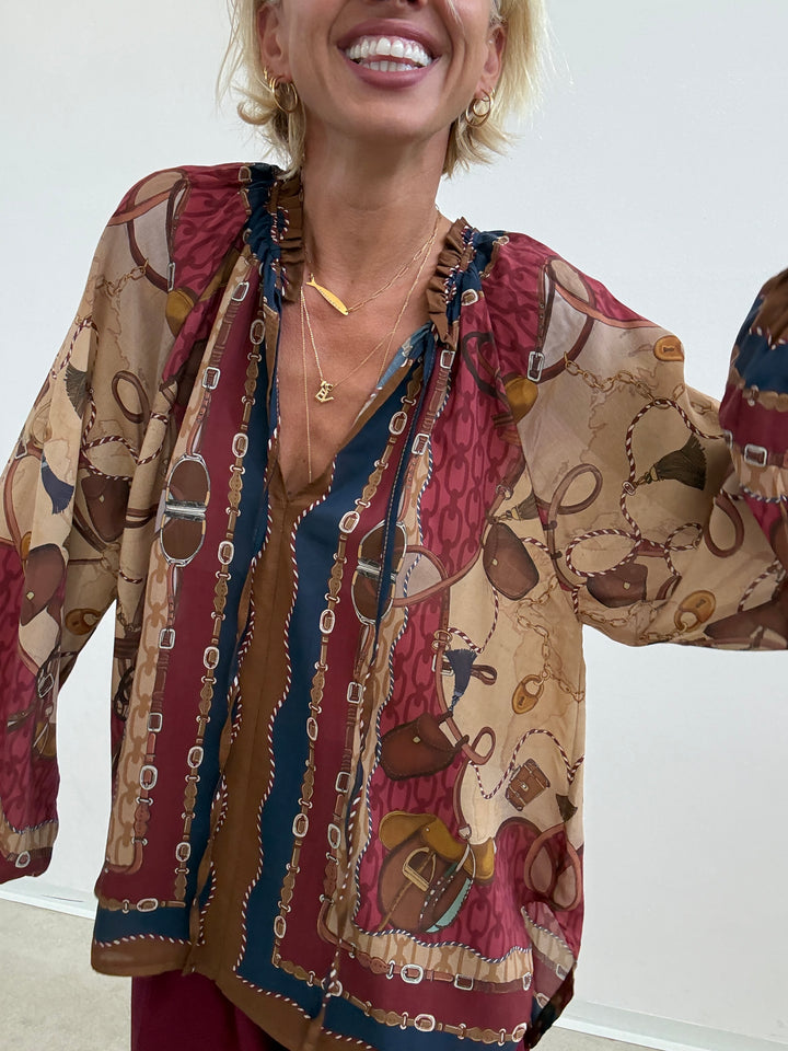 BLUSA FANTASIA CINTURE