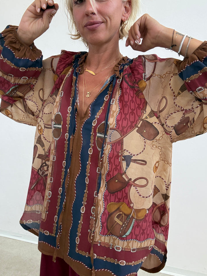 BLUSA FANTASIA CINTURE