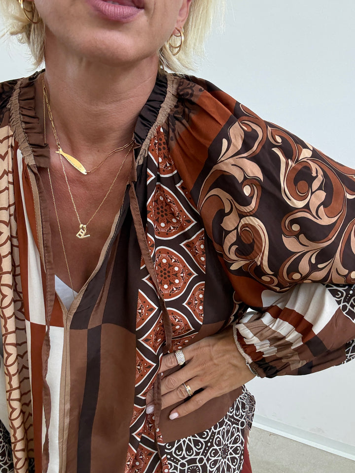 BLUSA FANTASIA MAIOLICHE