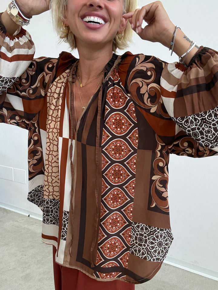 BLUSA FANTASIA MAIOLICHE