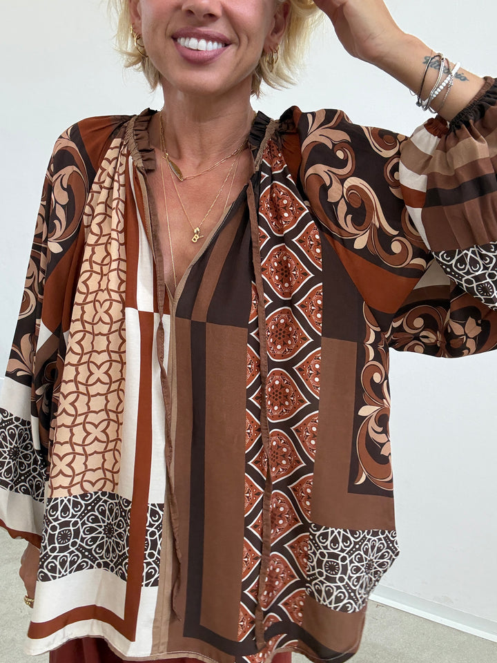 BLUSA FANTASIA MAIOLICHE